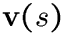 $\v(s)$