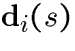 $\d_i(s)$