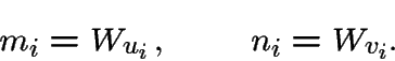 \begin{displaymath}\int_0^L \frac{1}{2} \sum_i K_{i}(u_{i}-\hat{u}_{i})^2\ ds\end{displaymath}