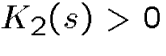 $K_2(s)\gt$