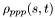 $\rho_{ppp}(s,t)$